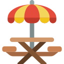 Mesa de picnic icon