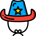 Sombrero de vaquero icon