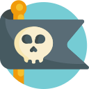 bandera pirata icon