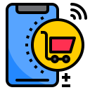 las compras en línea icon