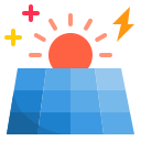 Energía solar icon