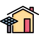 Panel solar icon