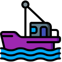 Barco de pesca icon