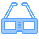 Gafas 3d icon