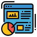 Web analytics icon