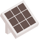 Panel solar icon