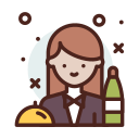 Waitress icon