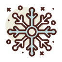 Copo de nieve icon