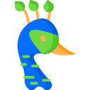 Pavo real icon