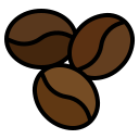 Los granos de café icon