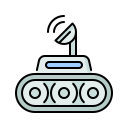 Rover lunar icon