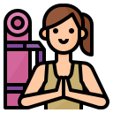 Yoga icon