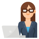 Mujer de negocios icon