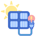 energía solar icon