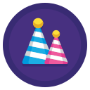 sombrero de fiesta icon