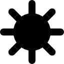 sol, símbolo de la interfaz ios 7 icon