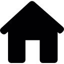 문없는 집 검은 실루엣 icon