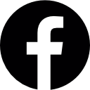 circulair facebook-logo icoon