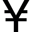 símbolo del gran yen icon