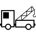 camión con grúa icon
