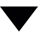 seta triangular apontando para baixo 