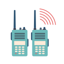 Walkie talkies icon