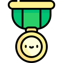 Medalla de oro icon