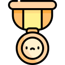 Medalla de bronce icon