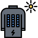 Panel solar icon