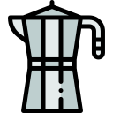 Cafetera moka icon