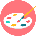 paleta de pintura icon