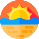 Puesta del sol icon