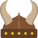 Capacete viking 