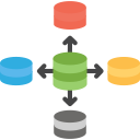 base de datos distribuida icon