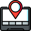 Navegador gps icon