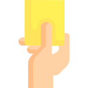 Cartão amarelo 