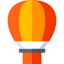 Globo de aire caliente icon