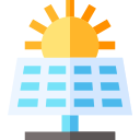 Panel solar icon