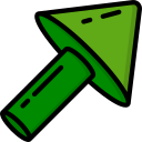 Flecha diagonal icon