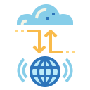 La computación en nube icon