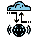 La computación en nube icon