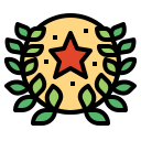 Corona de laurel icon