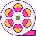 Film reel icon