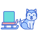 Siberian husky icon