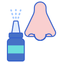 Aerosol nasal icon