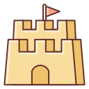 castillo de arena icon