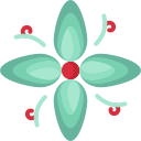 Diseño floral icon