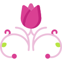 Diseño floral icon