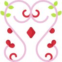 Diseño floral icon