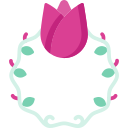 Diseño floral icon